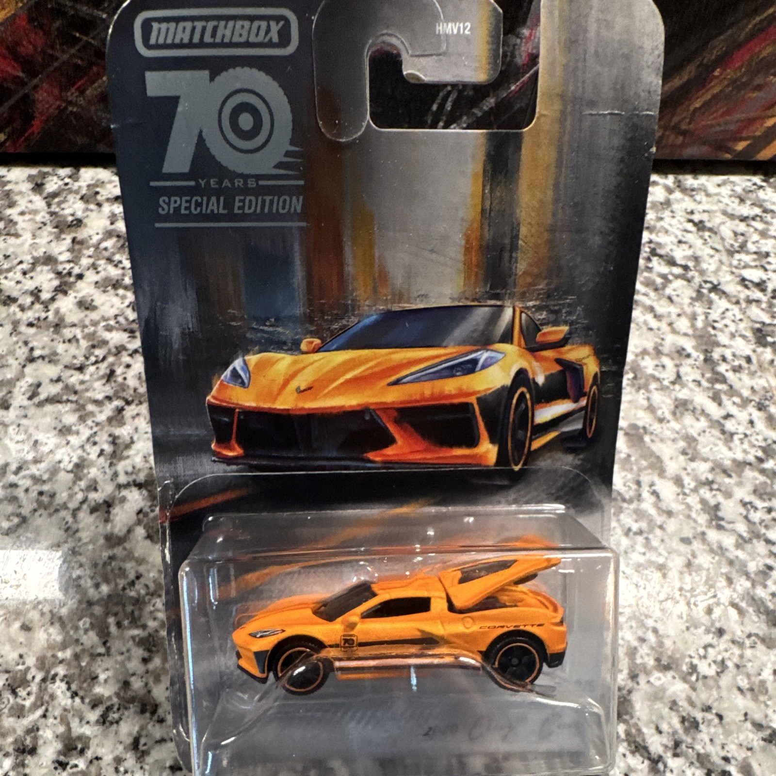 Matchbox 70 Years Special Ed 2020 C8 Corvette 1:64 Diecast Unopened