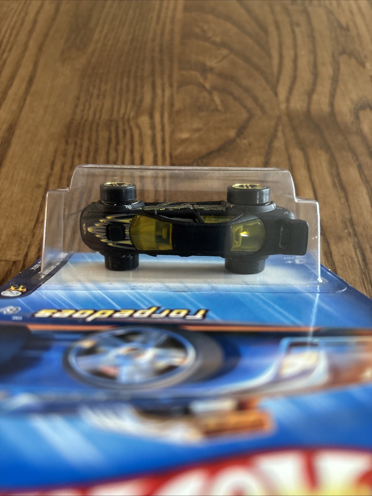 2005 Hot Wheels First Editions Torpedoes 6/10 Subaru WRX Black Body Gold Pr5