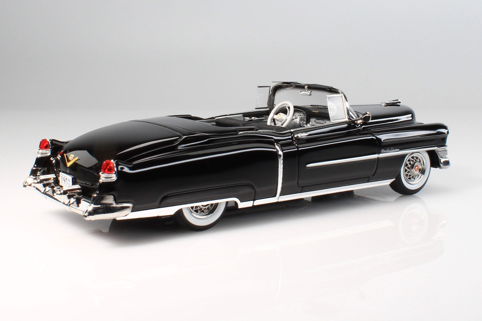 1953 Cadillac Eldorado Convertible, Open – Black 1:43 Stamp Models STM 53001