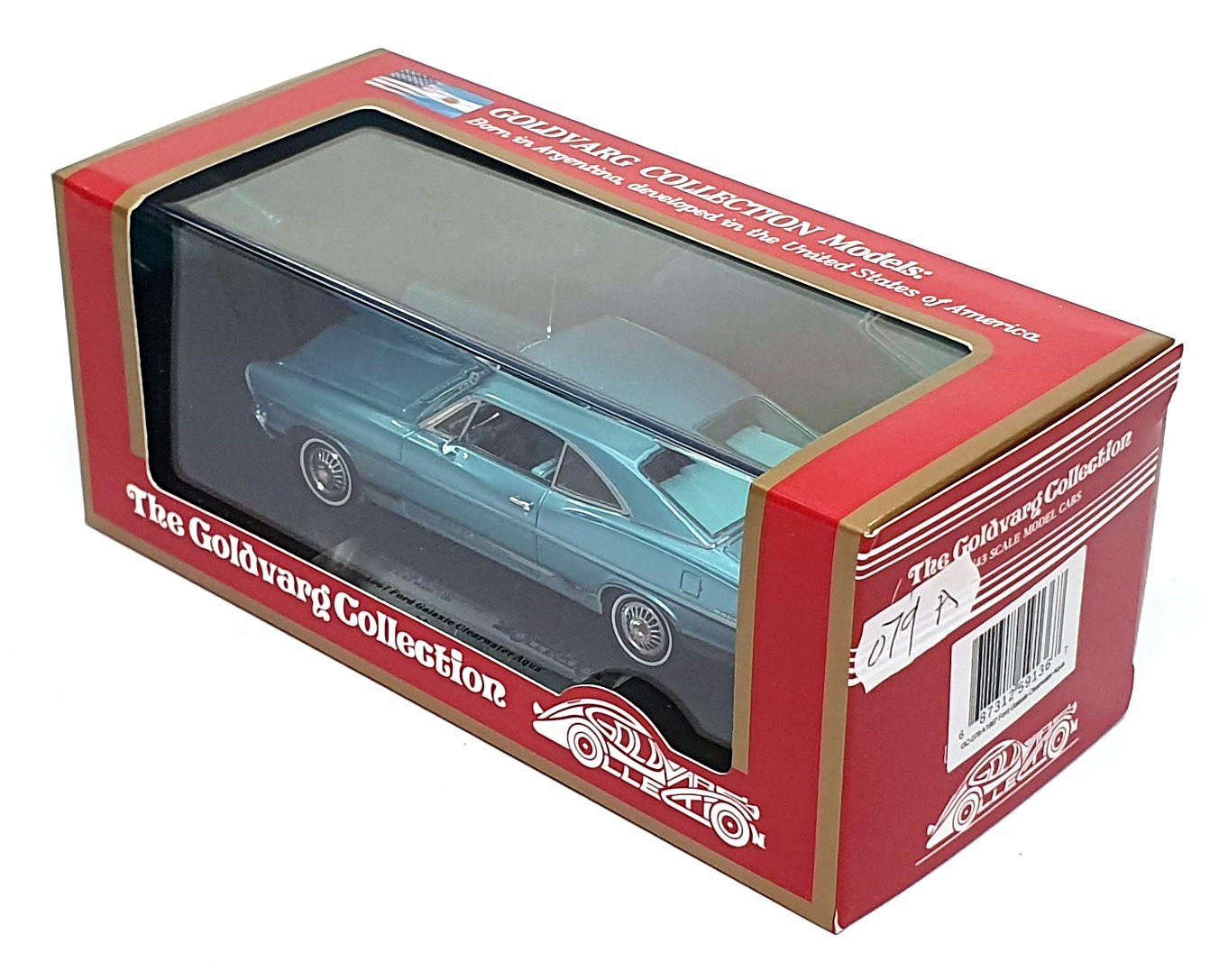 Goldvarg 1/43 Scale GC-079A – 1967 Ford Galaxie – Clearwater Aqua