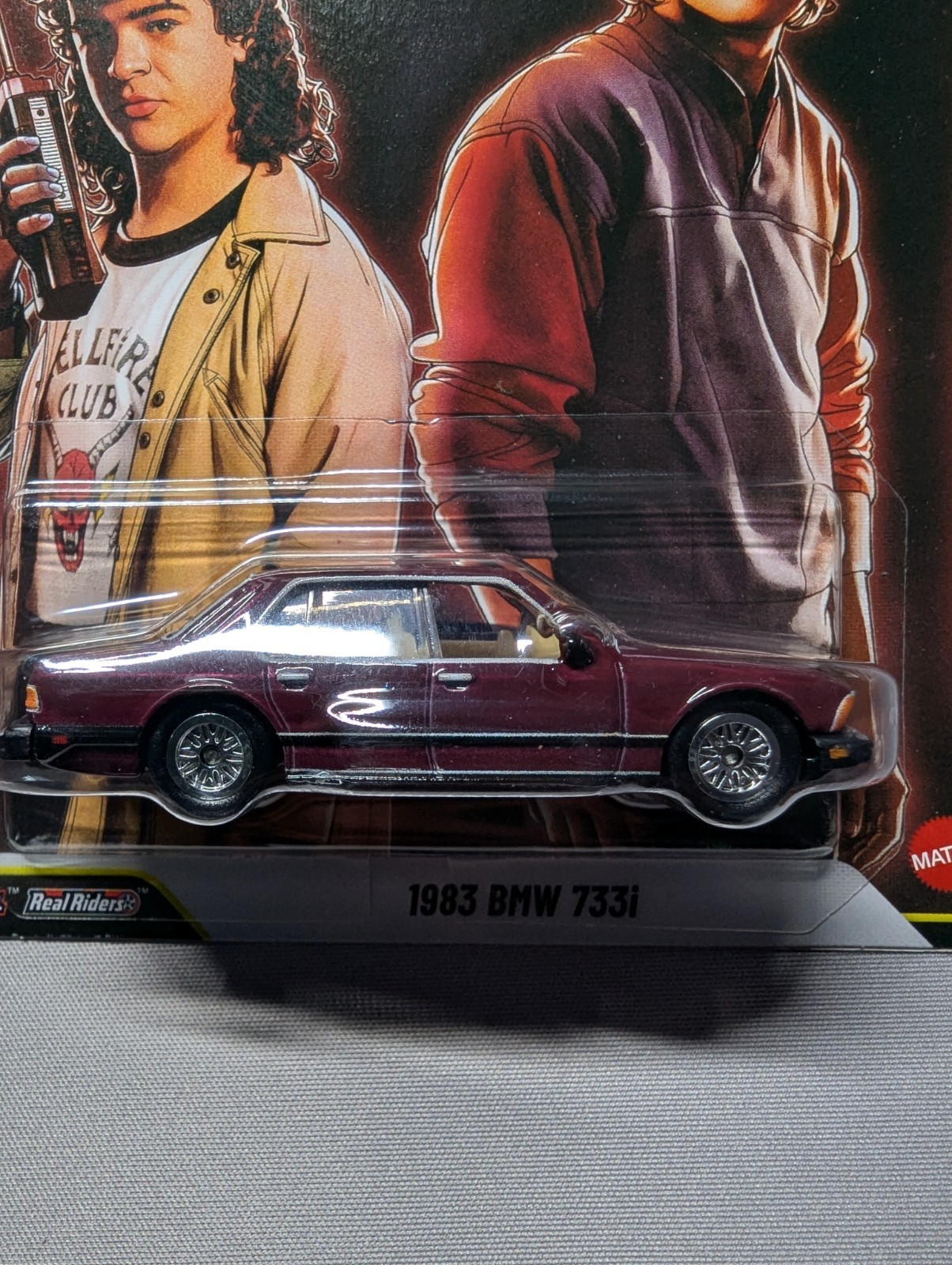Hot Wheels Premium 2025 Pop Culture Stranger Things 1983 BMW 733i Diecast Car
