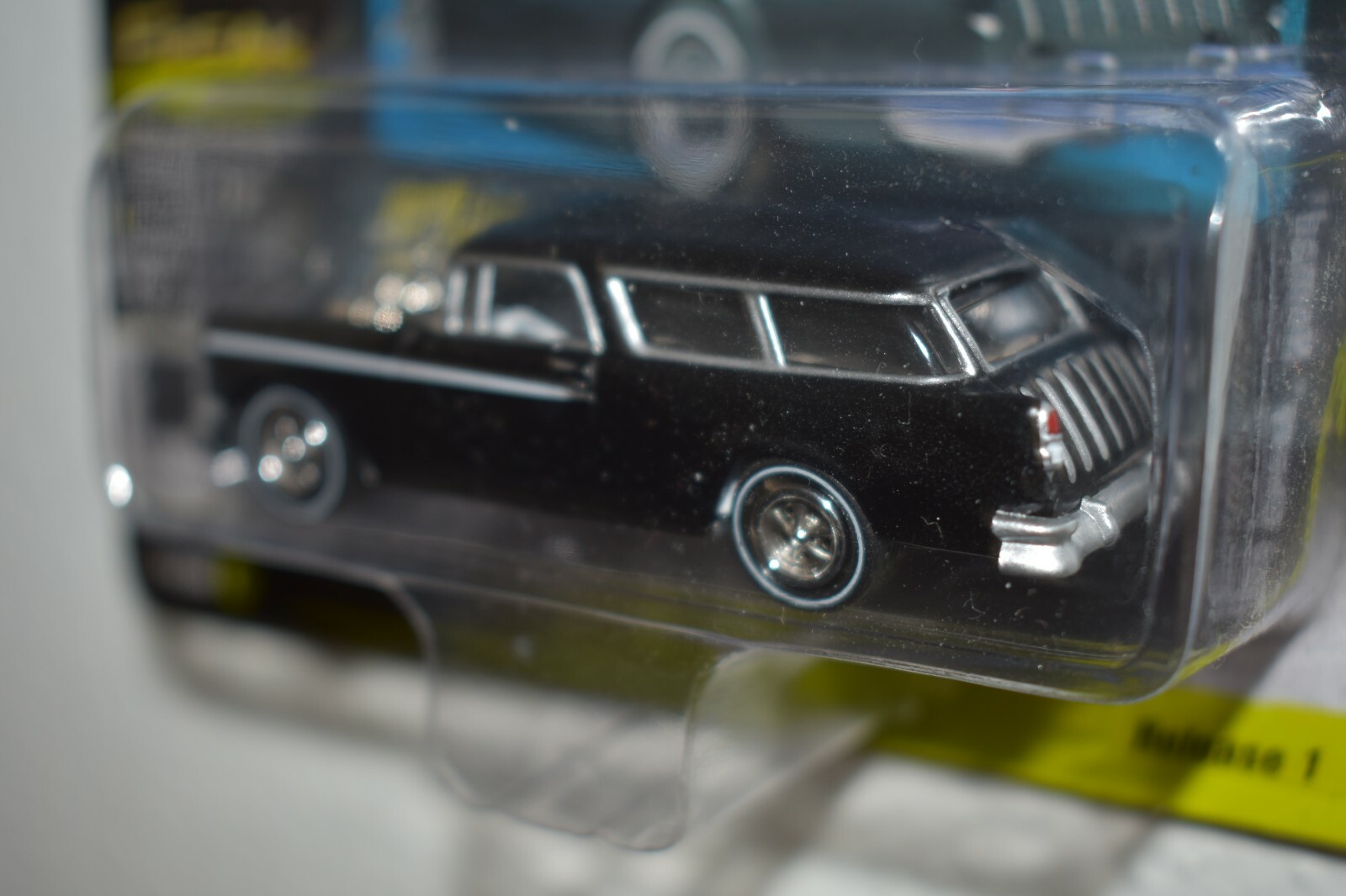 JOHNNY LIGHTNING 50 YEARS 1955 CHEVY NOMAD BLACKED OUT STREET FREAKS FREE SHIP.