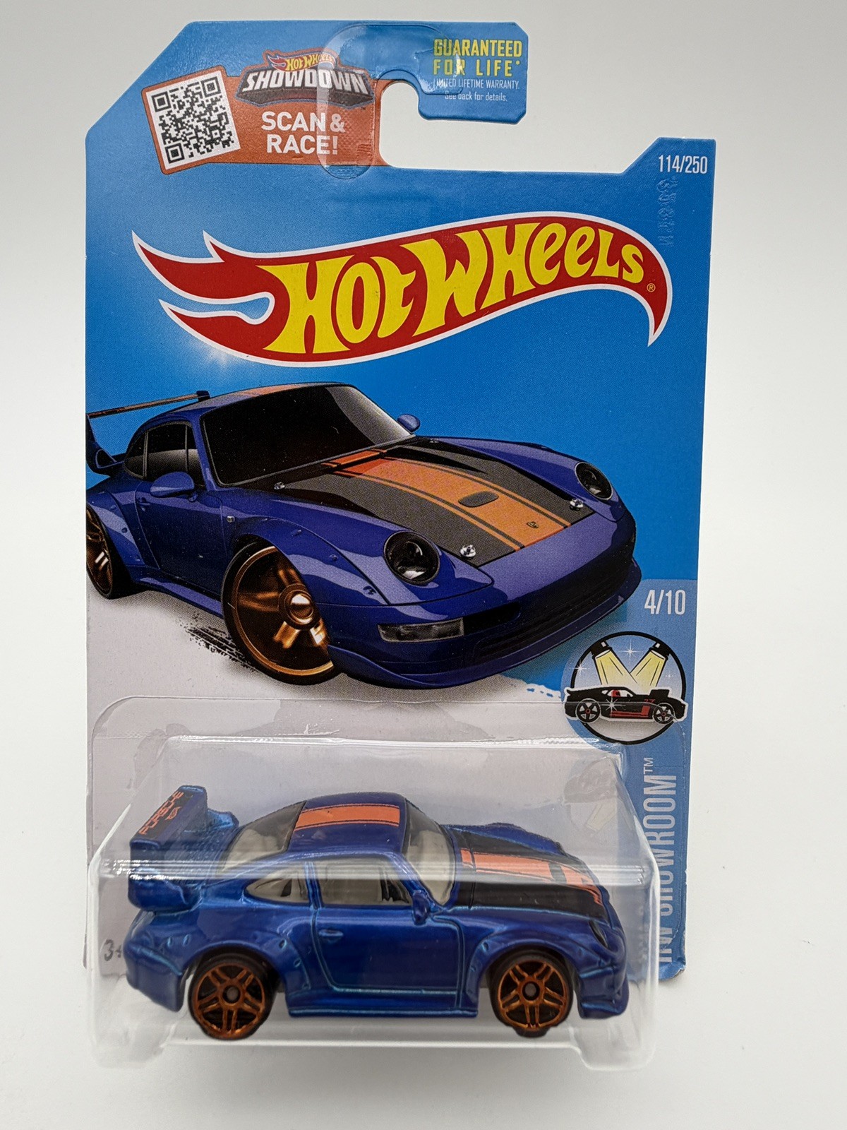 Hot Wheels Porsche 993 GT2 Lot Red / White / Blue in Protectors Nice!
