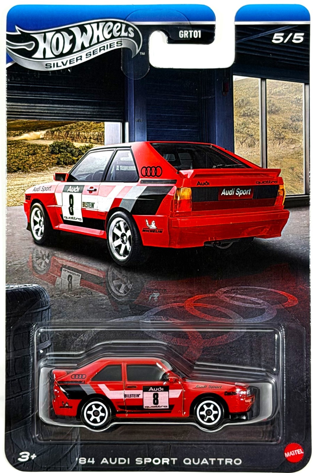Hot Wheels 2026 Silver – Audi Set of 5