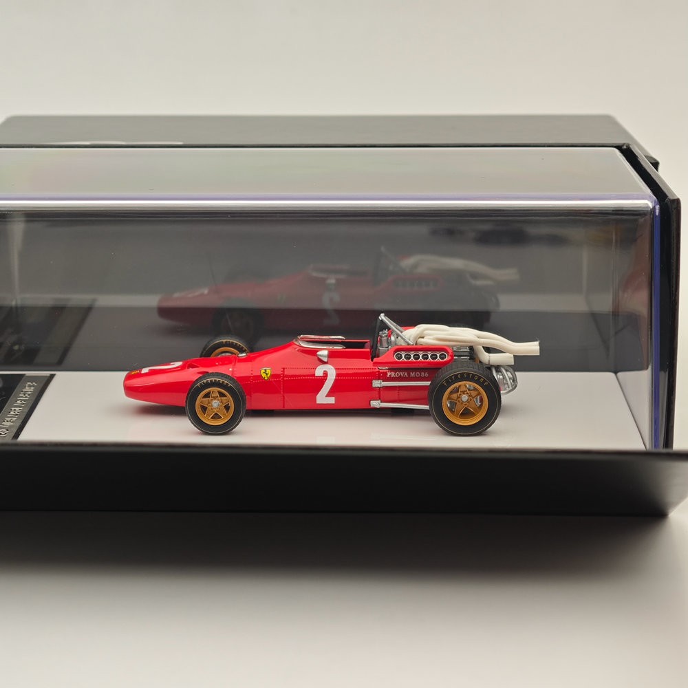 1:43 Classic 1967 F1 Racer #2 Italy GP “Chris Amon” Red Resin Model US In Stock