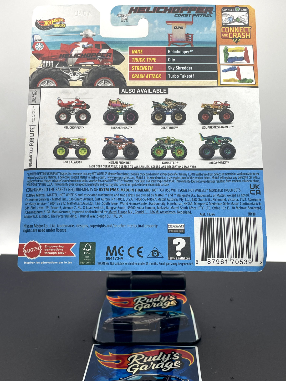 Hot Wheels Monster Trucks 2026 FYJ44 Case C 1:64 CHOOSE ONE