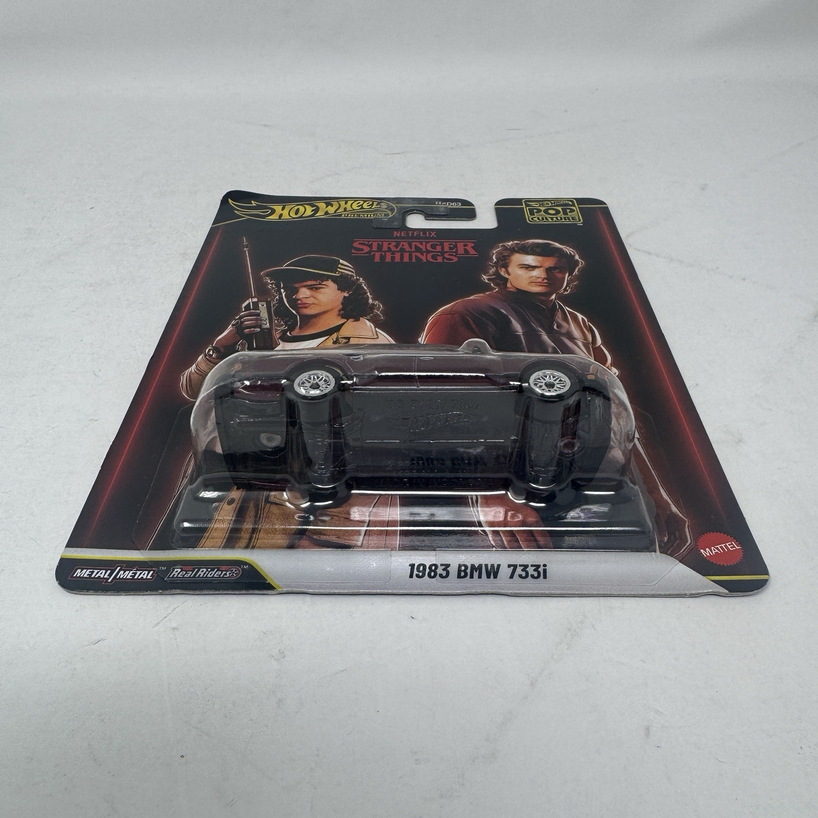 In Hand Hot Wheels Premium 2025 Pop Culture Stranger Things 1983 BMW 733i JHW81