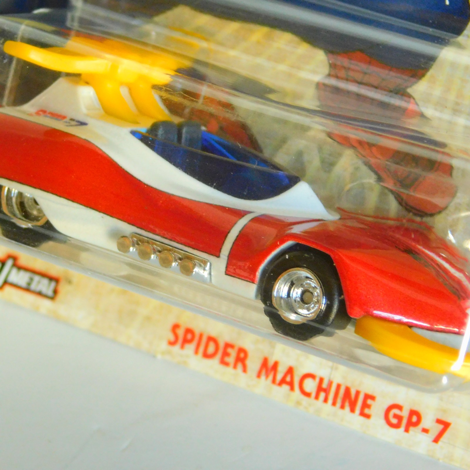 hot wheels TV series Spider machine GP-7 vehicle real rider