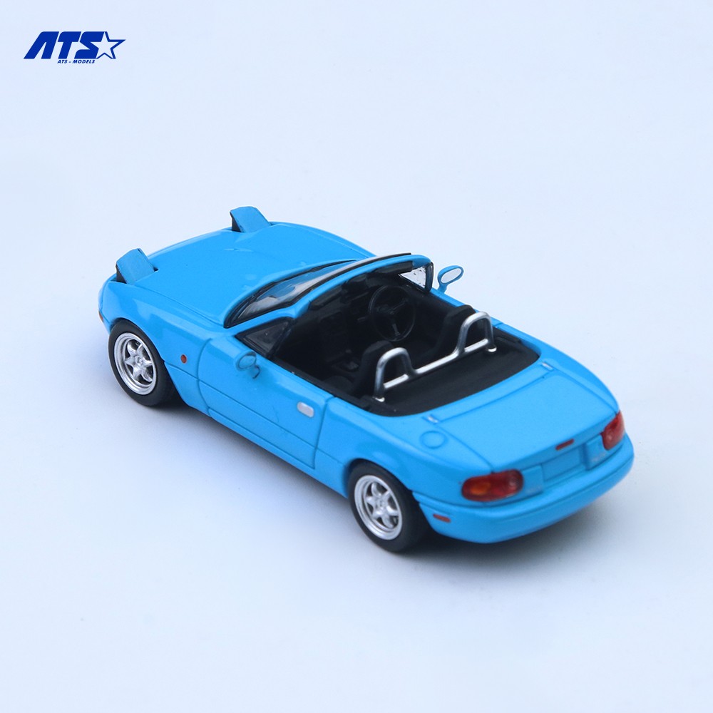 ATS 1:64 Mazda MX5 Miata NA Tongue Out Opened PopUp Lights Diecast Car Variant