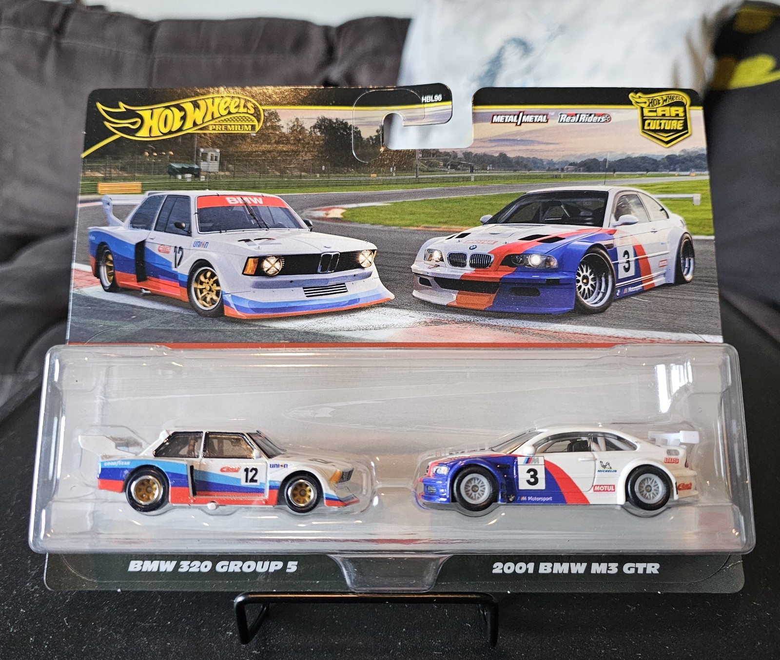 2025 Hot Wheels Premium Car Culture 2 Pack BMW 320 Group 5 & 2001 BMW M3 GTR