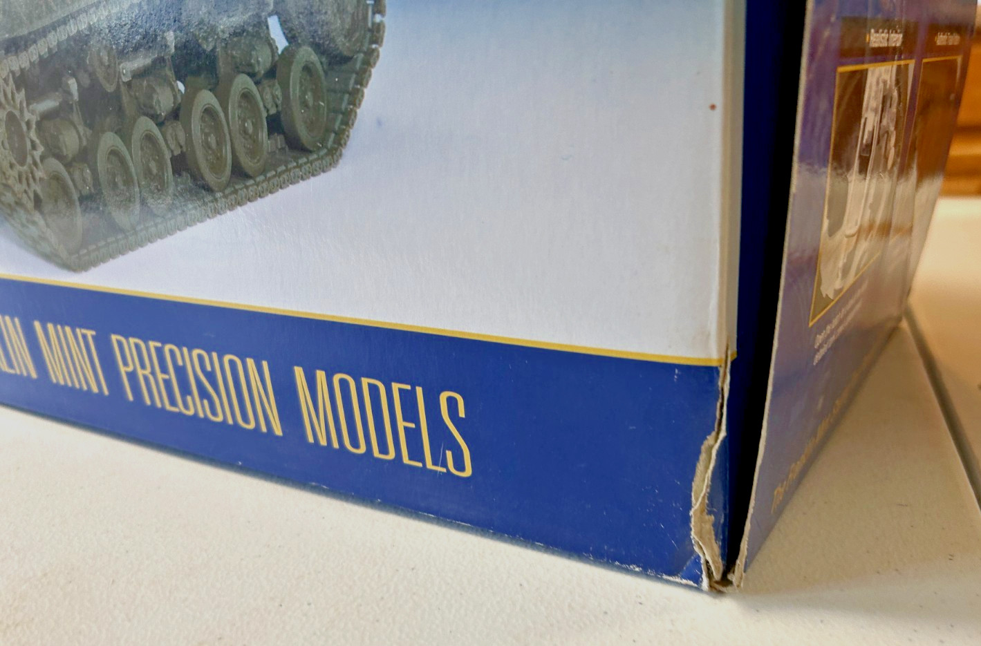 Franklin Mint General George Patton’s M4-A3 Sherman Tank 1:24 Diecast
