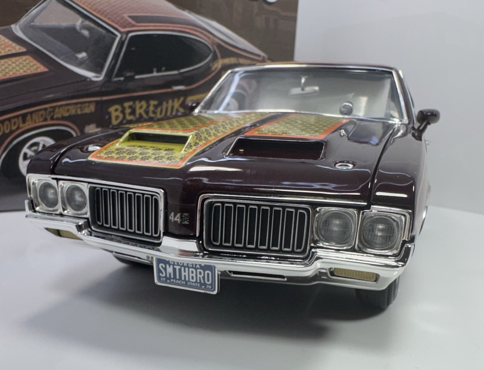 ACME 1/18 Scale 1970 Oldsmobile 442-W30 “BEREJIK” VERY RARE & DETAILED