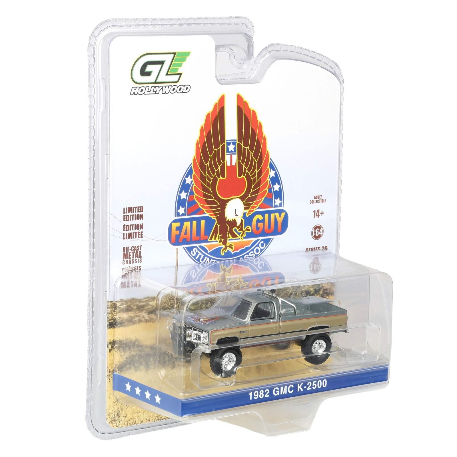 Raw1/64 1982 GMC K-2500, Fall Guy Stuntman Association Hollywood Series 44860-F