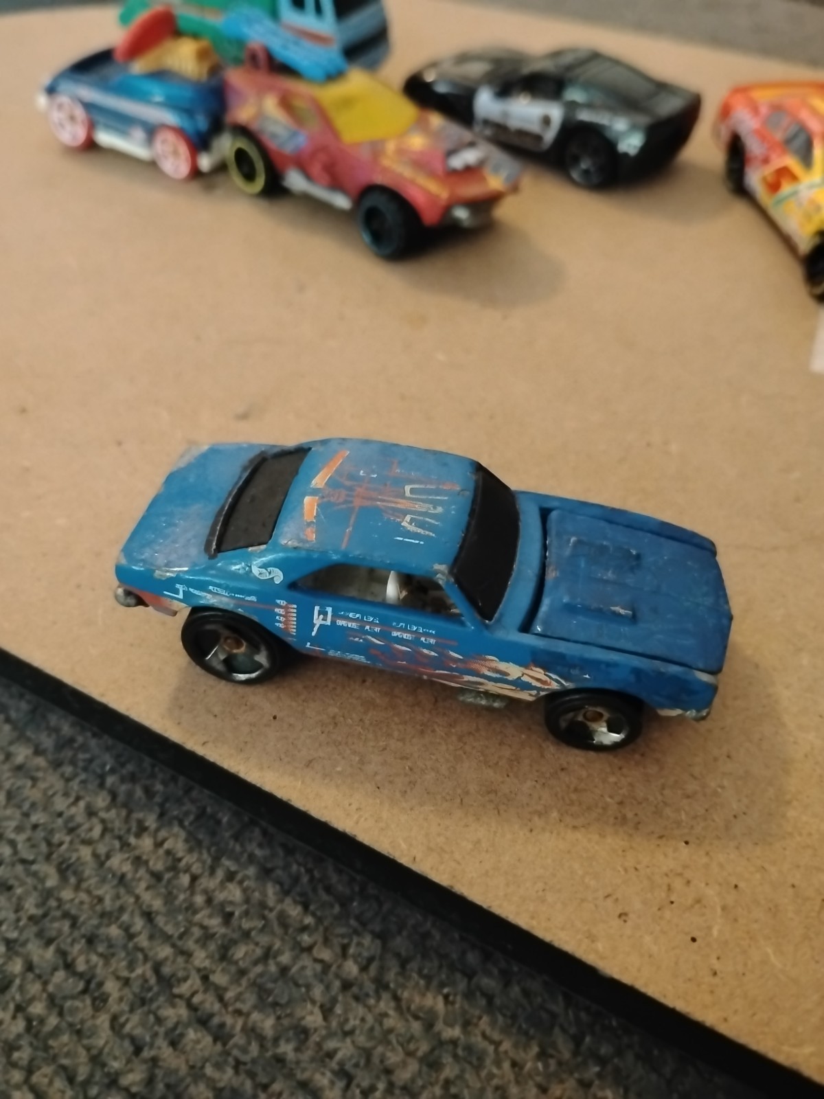 Hot wheels, Various Toy Cars Lot 6 Cars.