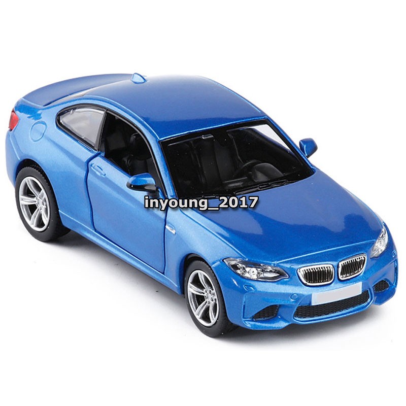 1/36 Scale M2 Model Car Diecast Toy Vehicle Boys Toys for Kids Gifts Blue