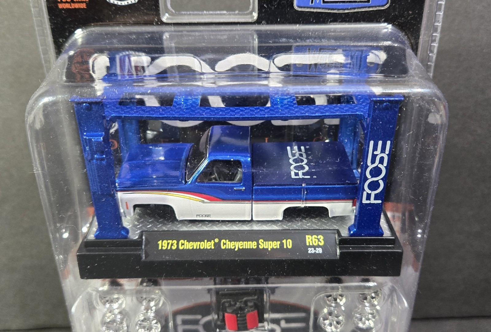 2023 M2 Machines “FOOSE” 1973 Chevrolet Cheyenne Super 10 Model Kit R63