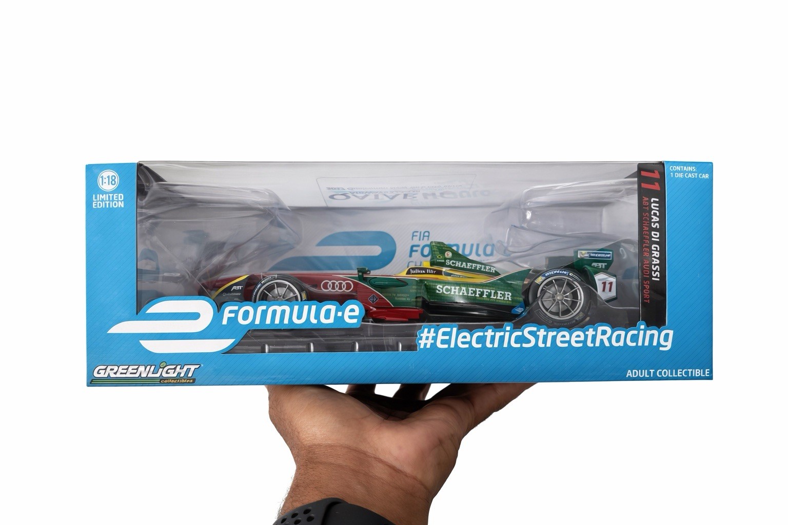 Greenligh Audi Sport ABT SCHAEFFLER t Formula-E