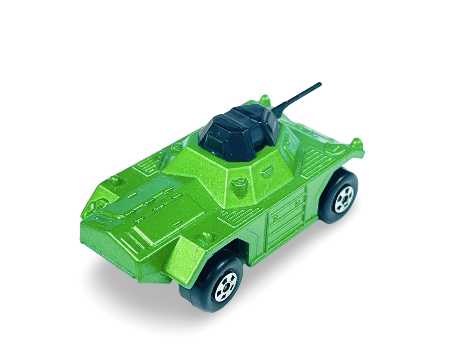 Matchbox Lesney Superfast MB73 Rola-matics Metallic Green Weasel w/I Box