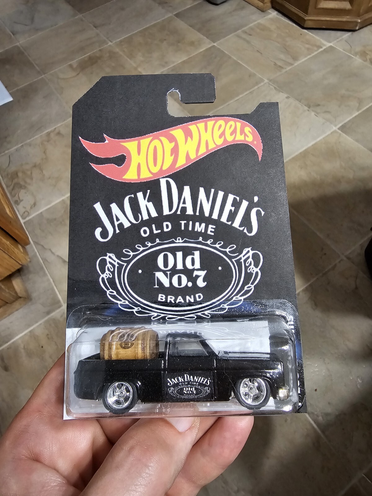 HOT WHEELS CUSTOM “83 Chevrolet Silverado Jack Daniels REAL RIDERS