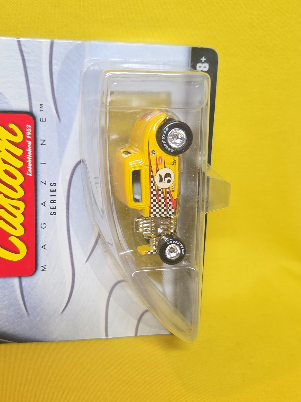 2002 100% Hot Wheels Rod & Custom Series 32 FORD Yellow & Gift 🔥48