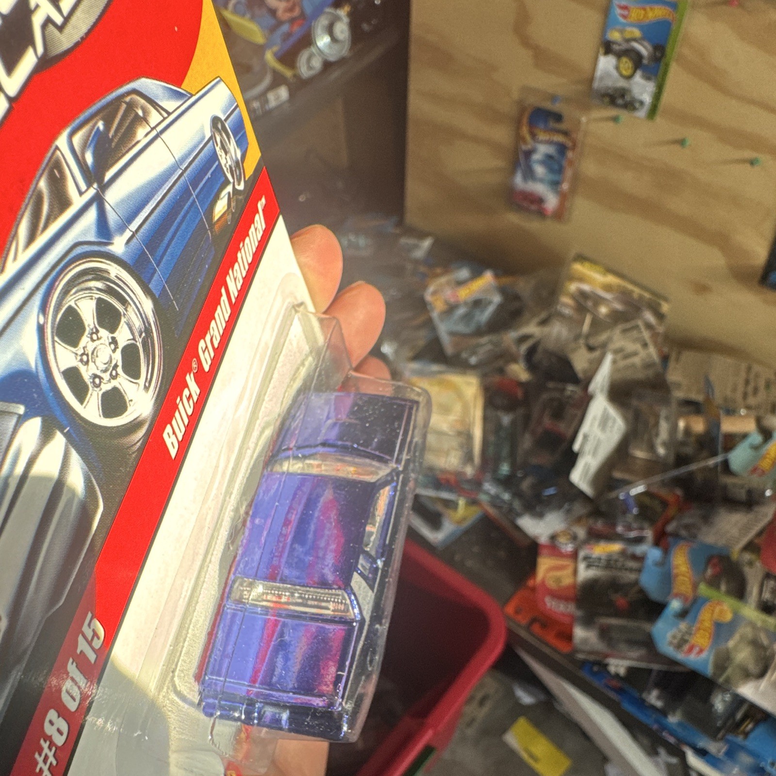 Hot Wheels Modern Classics 1:64 1987 Buick Grand National Blue Diecast Unopened