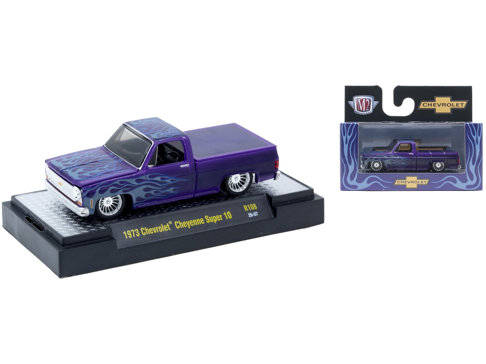 AUTO THENTICS 6 PC CAR SET RELEASE 108 IN CASES 1/64 BY M2 MACHINES 32500-108