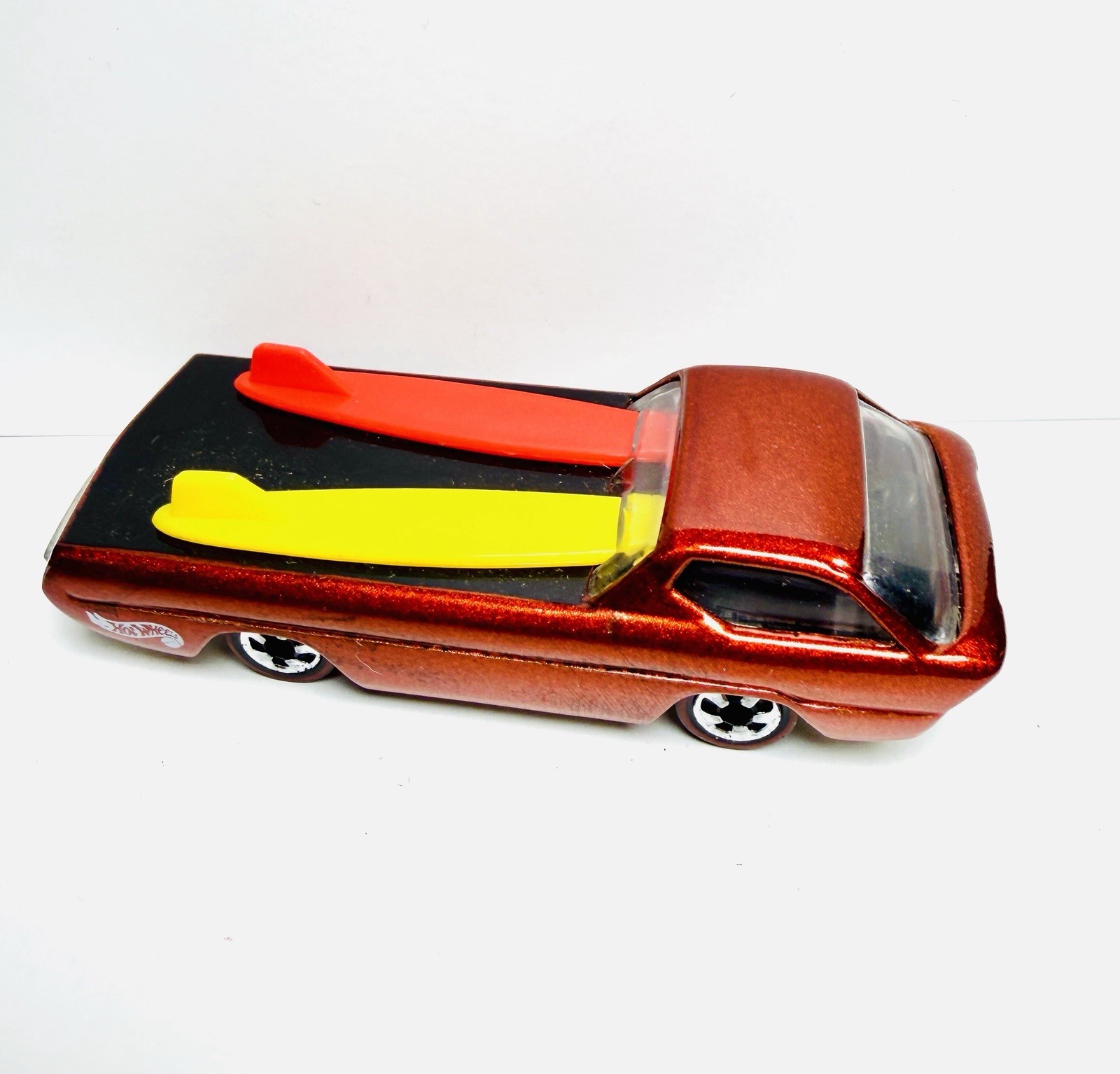 Hot Wheels Redline 1993 Vintage Series Deora Orange with Surfboards Replica Car
