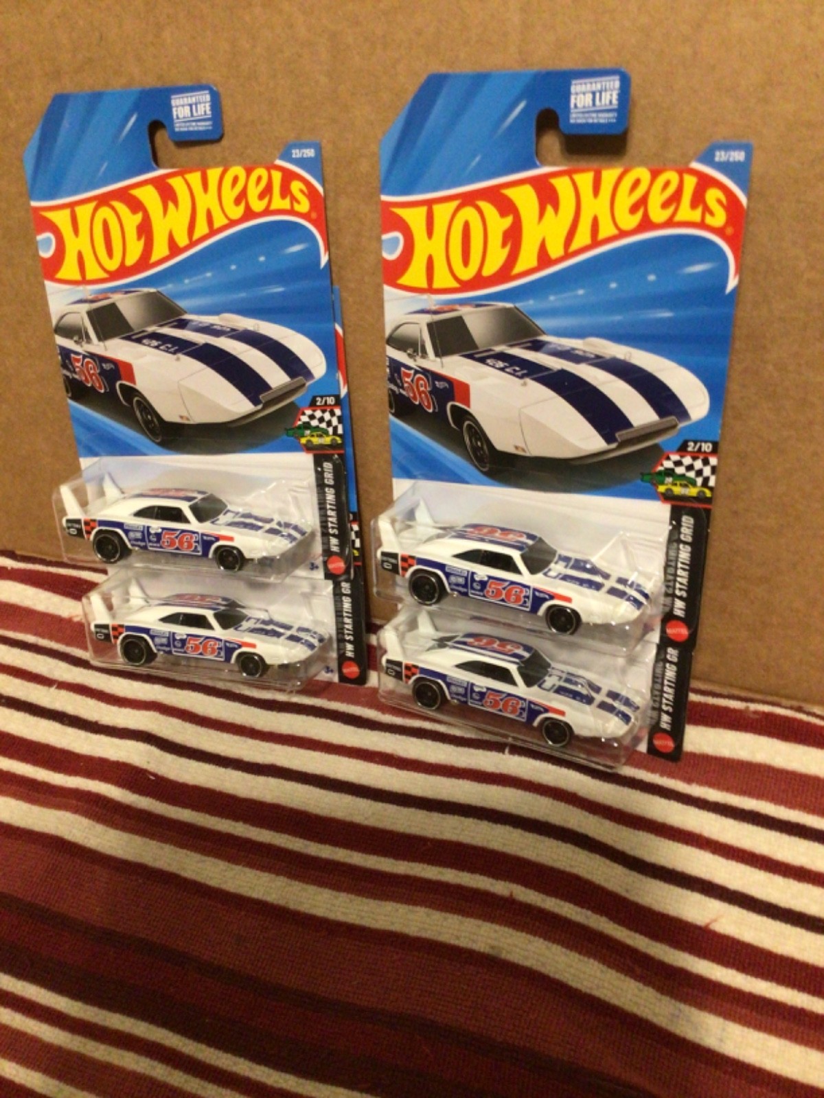 4 x Hot Wheels Kroger Exclusive 69 Dodge Charger Daytona New 2026 see Photo’s