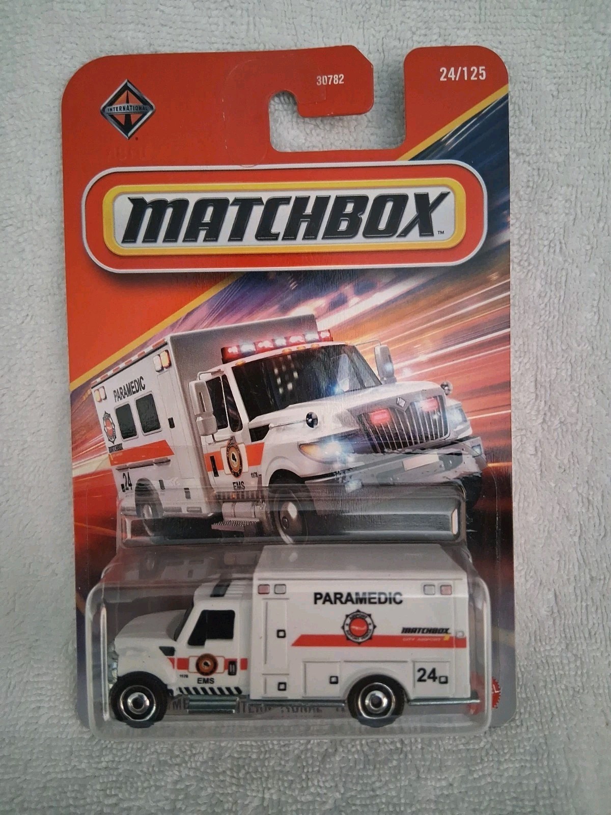 Matchbox Paramedic Emergency Airport Support Mint Metal Die Cast New 1/64 Scale