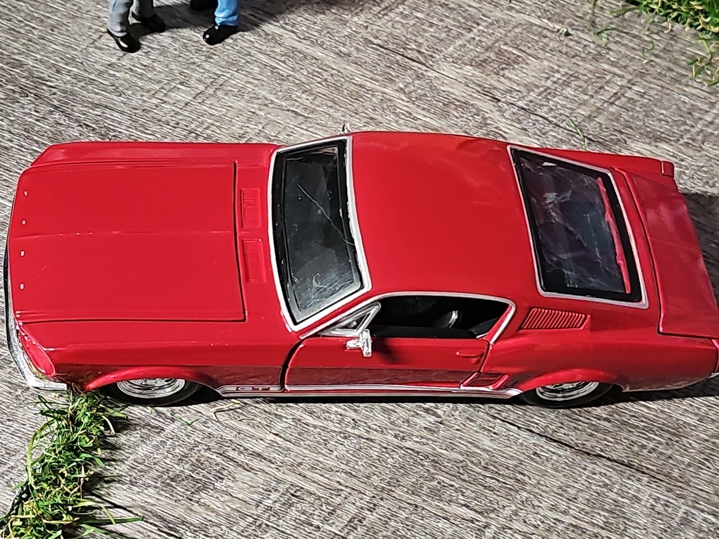Maisto 1967 Ford Mustang GT Red 1:24 Diecast Car NO BOX