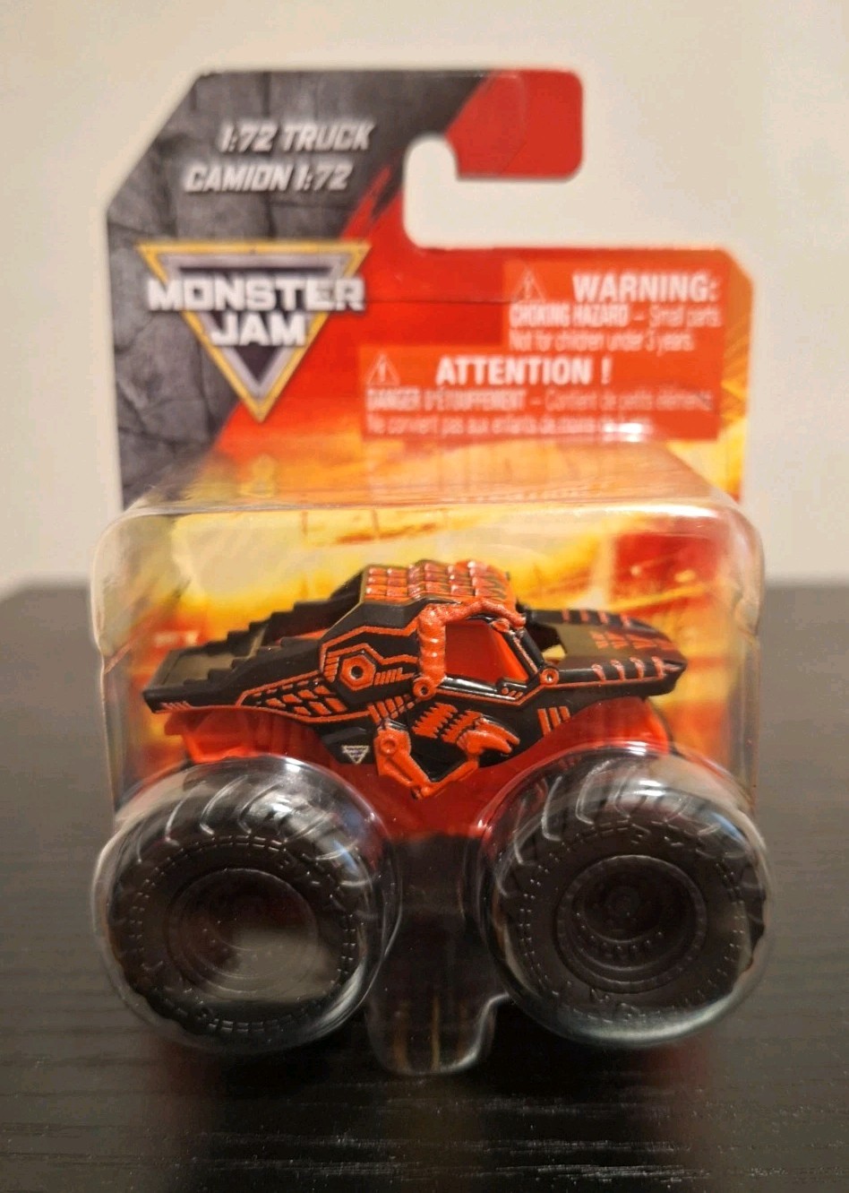 Monster Jam 1:72 Diecast Monster Truck Velociraptor Unopened Box