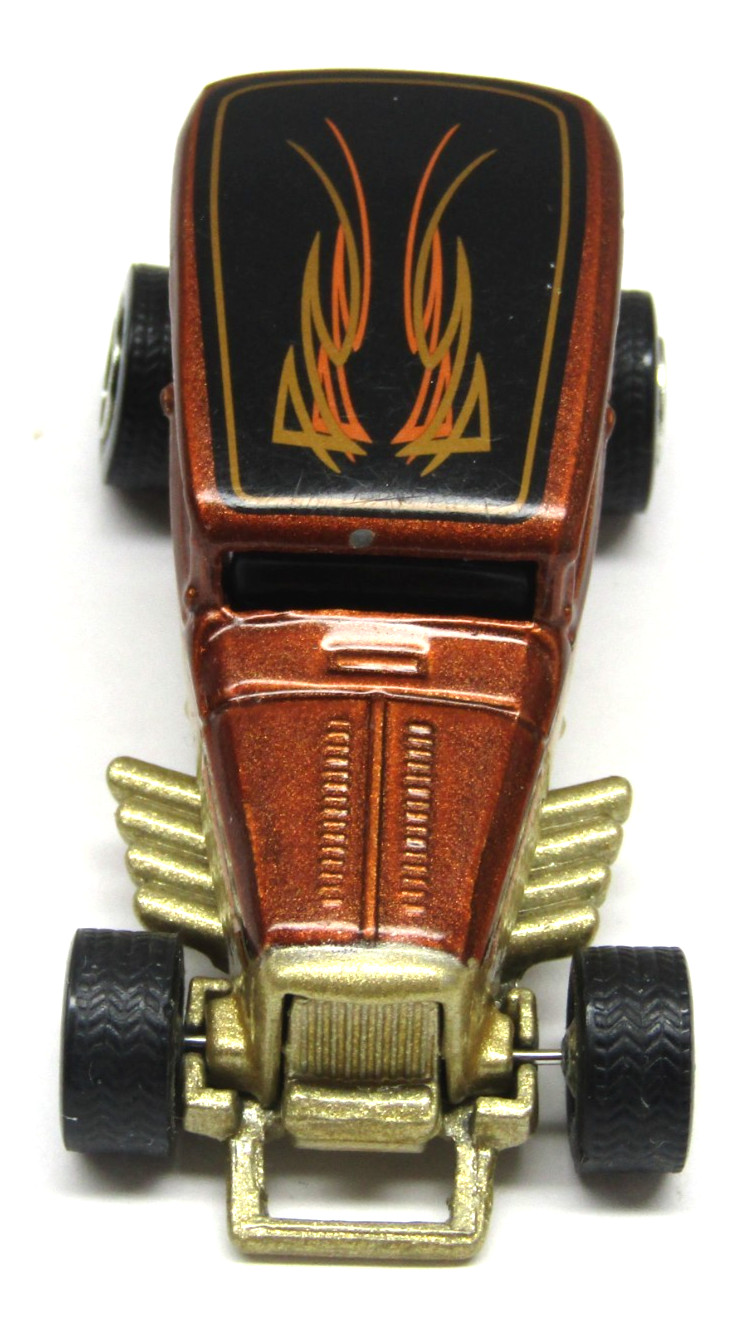 2002 Vintage Hot Wheels 1932 Custom Hot Rod Sedan Real Riders Midnight Otto Car