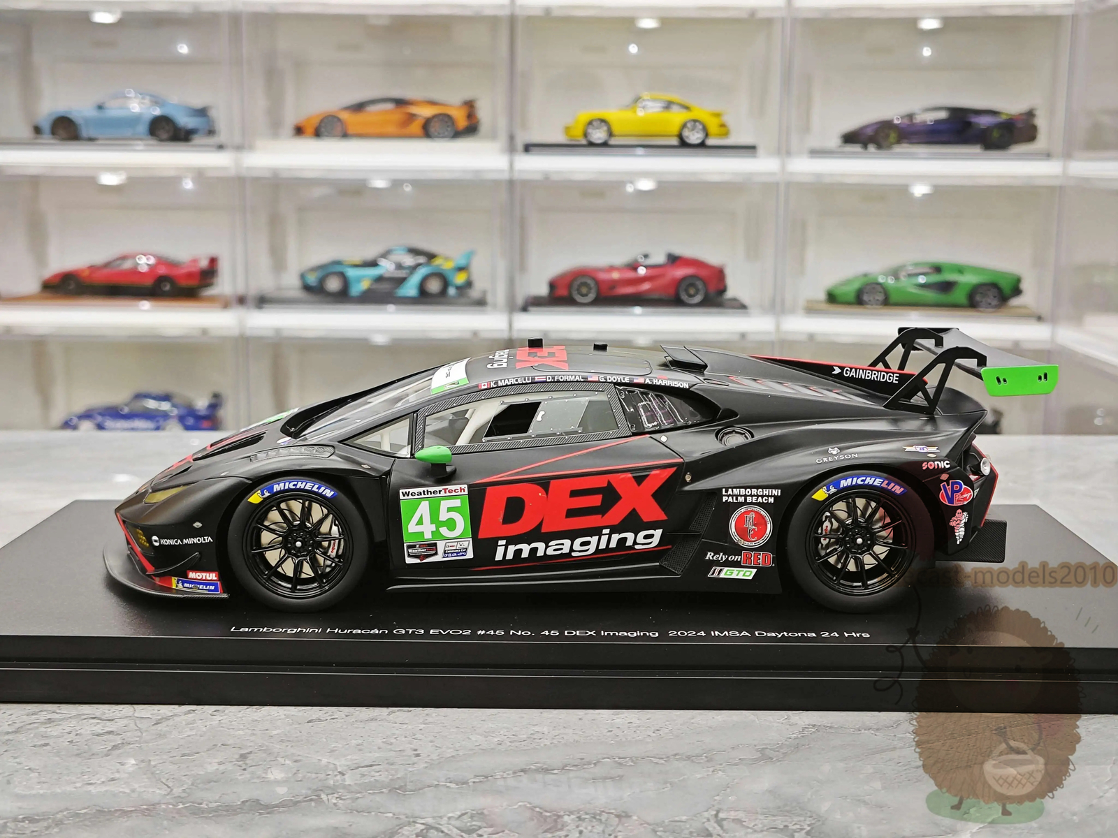 Topspeed 1:18 Lamborghini Huracan GT3 EVO2 2024 Resin Diecast Model Car Gifts