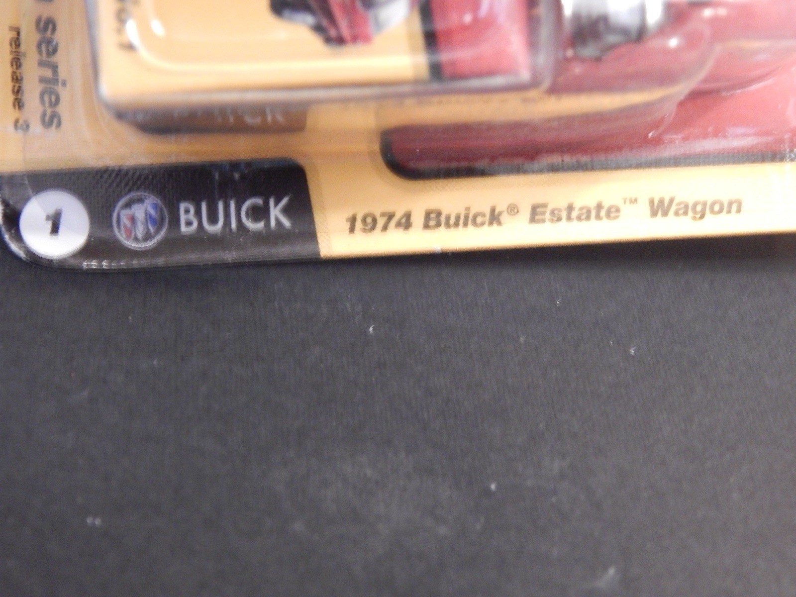 1974 Buick Estate Wagon Burgundy Auto World 1/64 MIP 1/4400 VHTF N O S