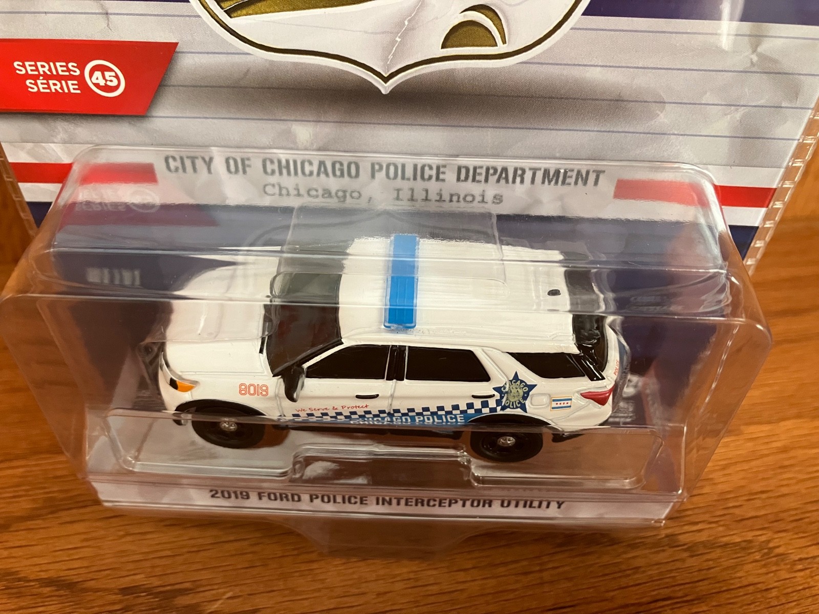 Greenlight Hot Pursuit 1/64 Chicago Police 2019 Ford Police Interceptor Utility