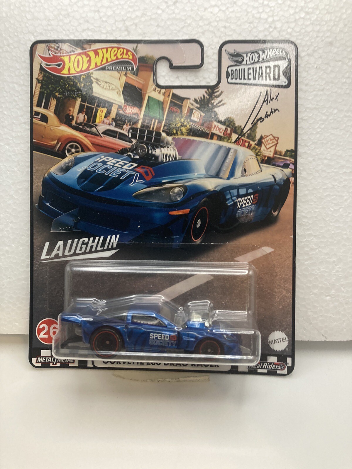 2020 HOT WHEELS BOULEVARD CORVETTE Z06 DRAG RACER