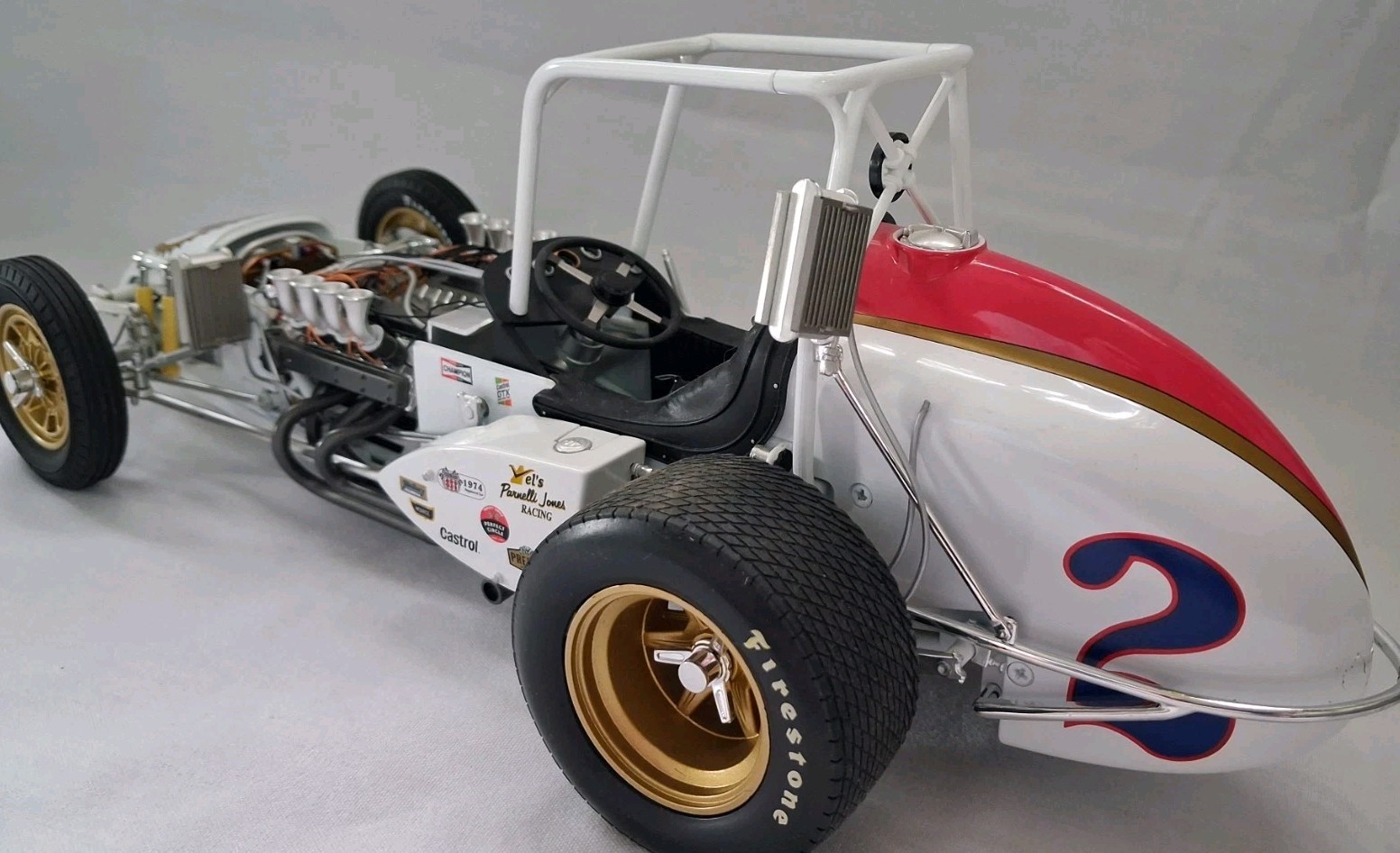 GMP 1:18 Mario Andretti #2 Vel’s Parnelli Jones Dirt Champ Car Diecast