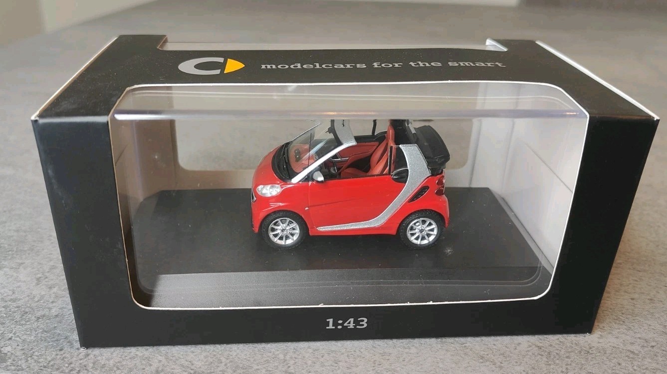 Spark Minimax Smart Fortwo Cabriolet red 1:43
