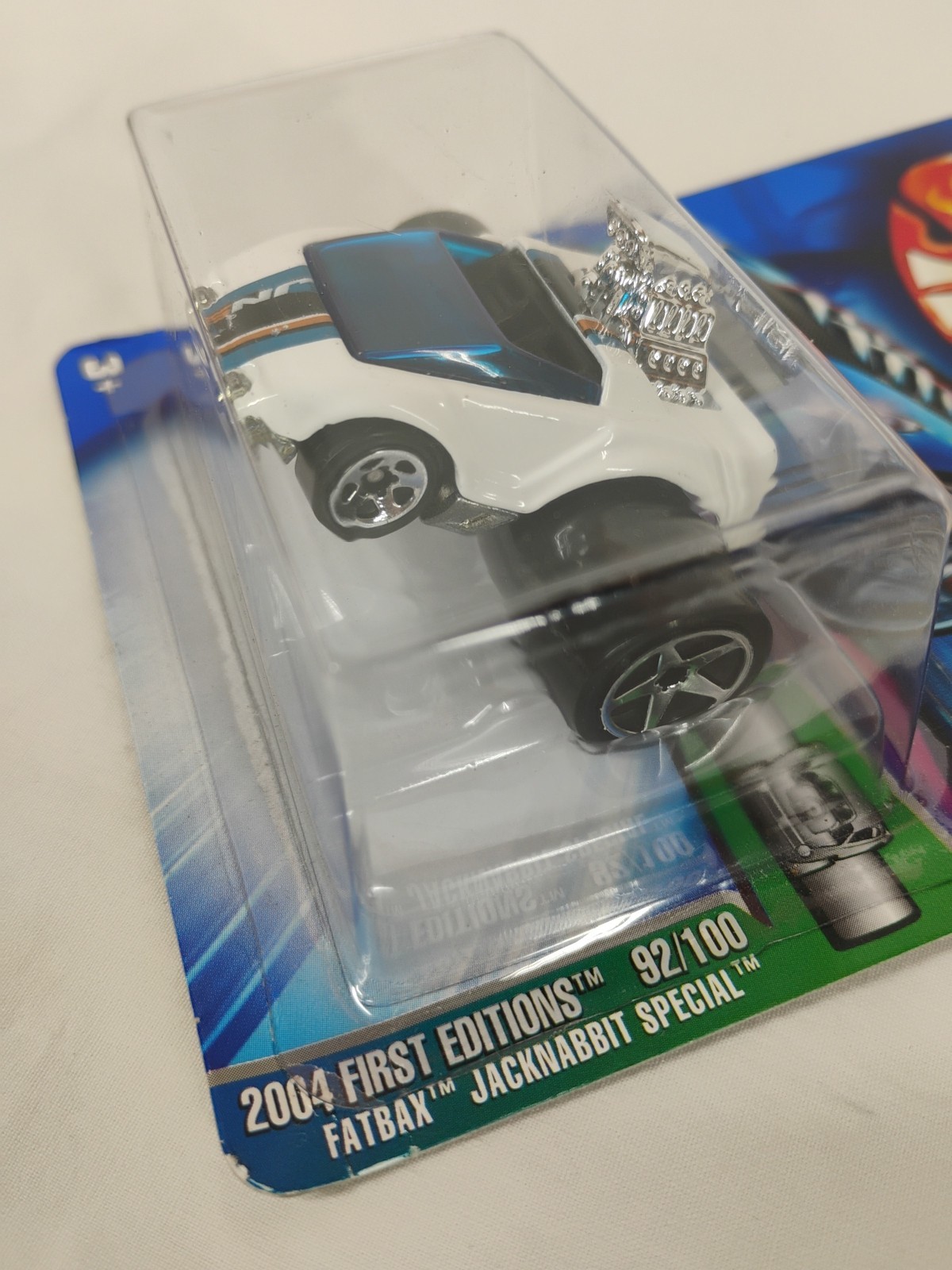 Hot Wheels 2004 First Editions FATBAX JACKNABBIT SPECIAL 92/100 Car Fat Wheel