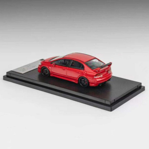 MT 1/64 Metal HONDA CIVIC FD2 MUGEN RR W/Interior/Engine Model Car -RED-