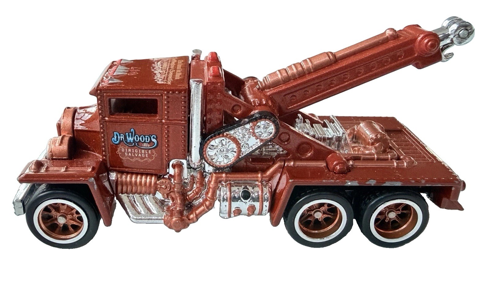 2018 Hot Wheels 32nd Convention Steampunk Truck Brown Loose Real Riders