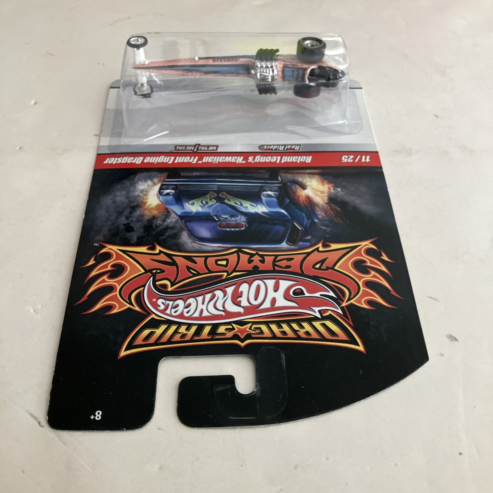 HOT WHEELS Drag Strip Demons Roland Leong’s “Hawaiian” Front Engine Dragster
