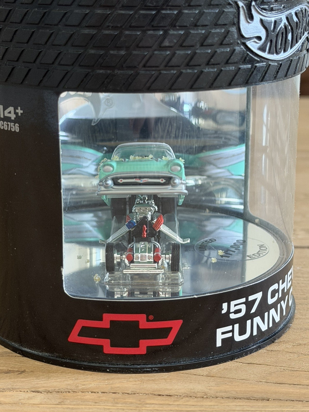 Hot Wheels Oil Can 57 Chevy Funny Car Racing Series