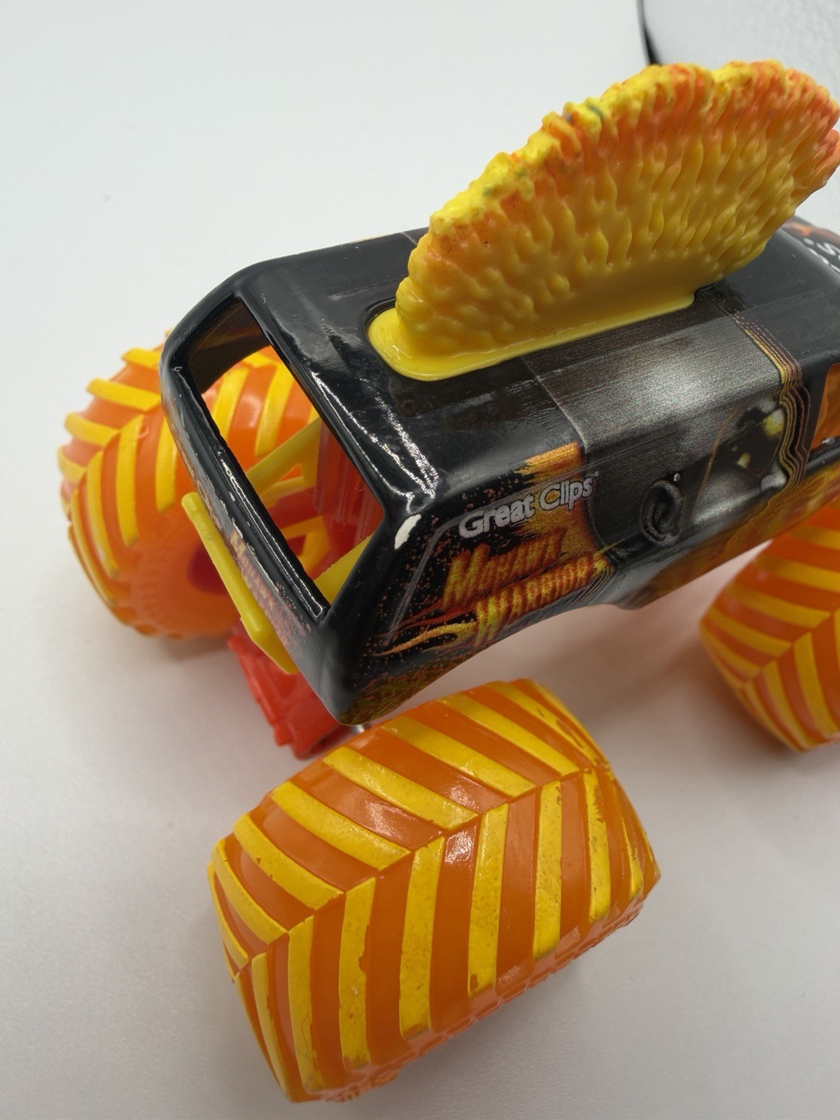 2019 Spin Master 1:64 Scale Monster Jam Truck Mohawk Warrior Fire & Ice Walmart