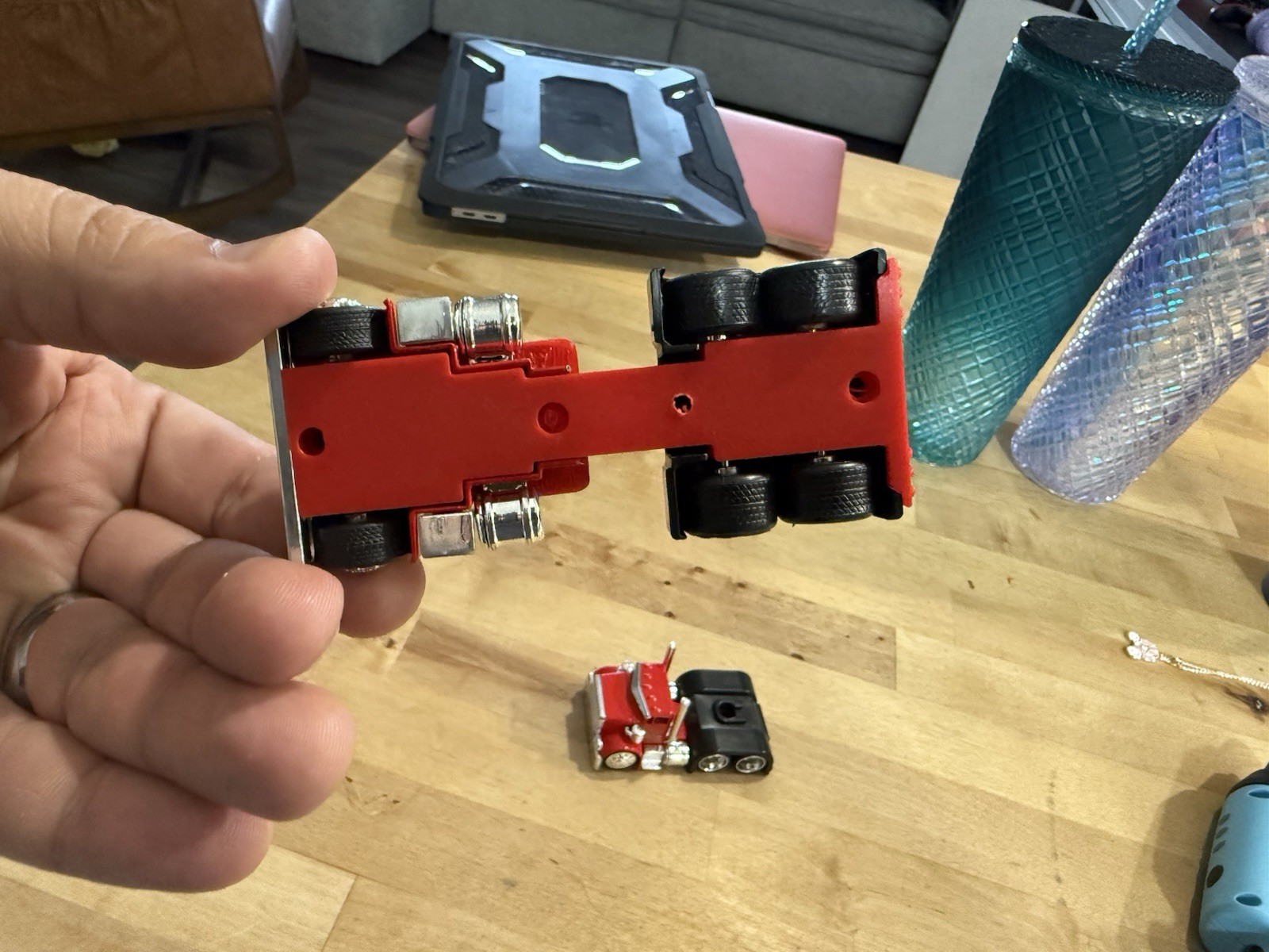 Cartuned Rig 3D Printer Stretched Chassis With Sleeper Cab (Truck Not Included)