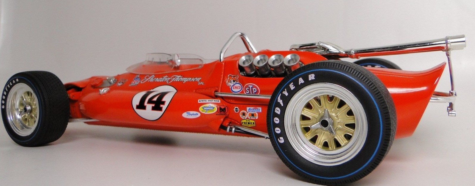 Race Car Formula 1 18Grand Prix Racing24Vintage Indy 12Custom Built Metal Model