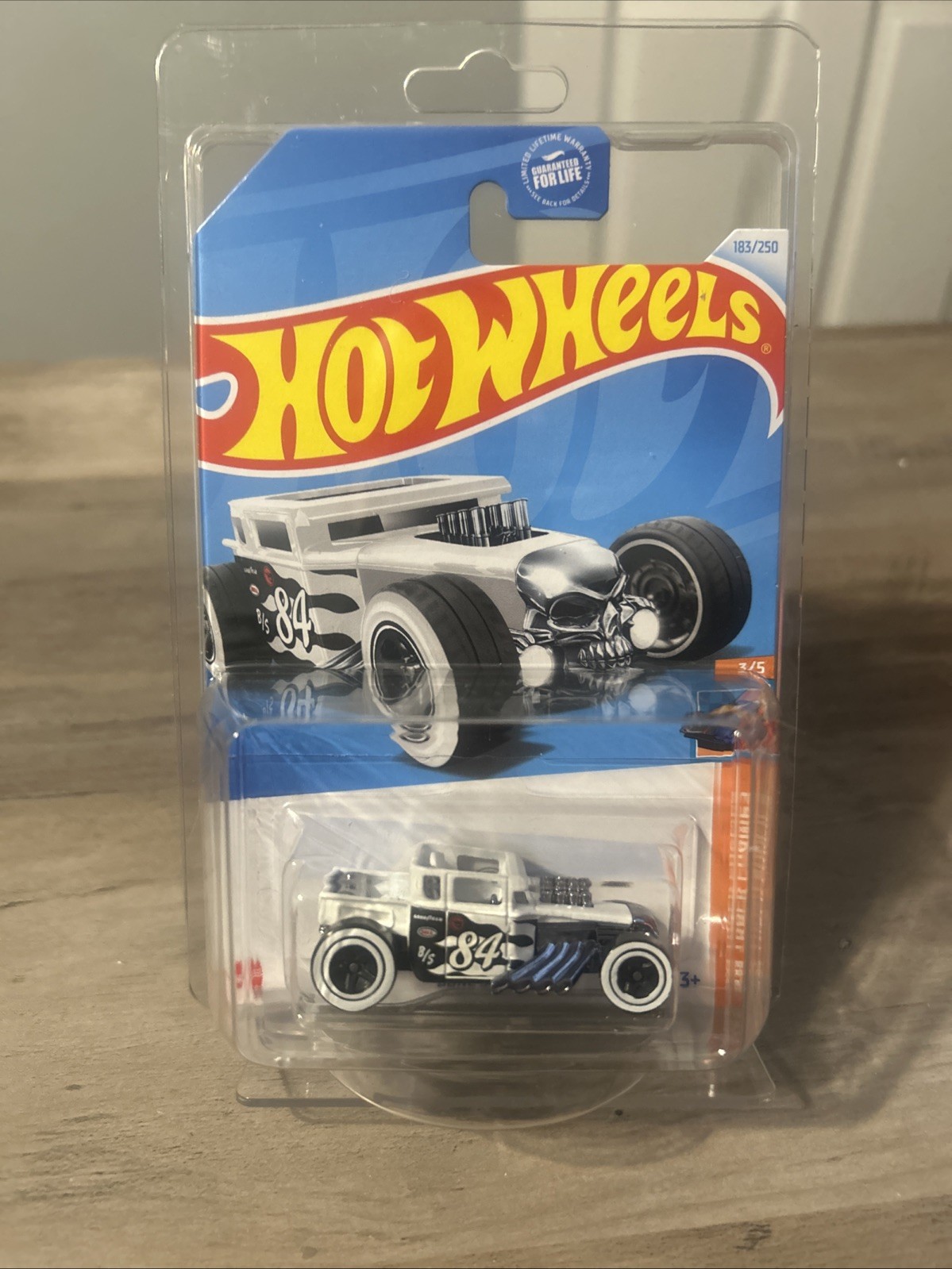 Hot Wheels Treasure Hunt Bone Shaker In Protector Collectors