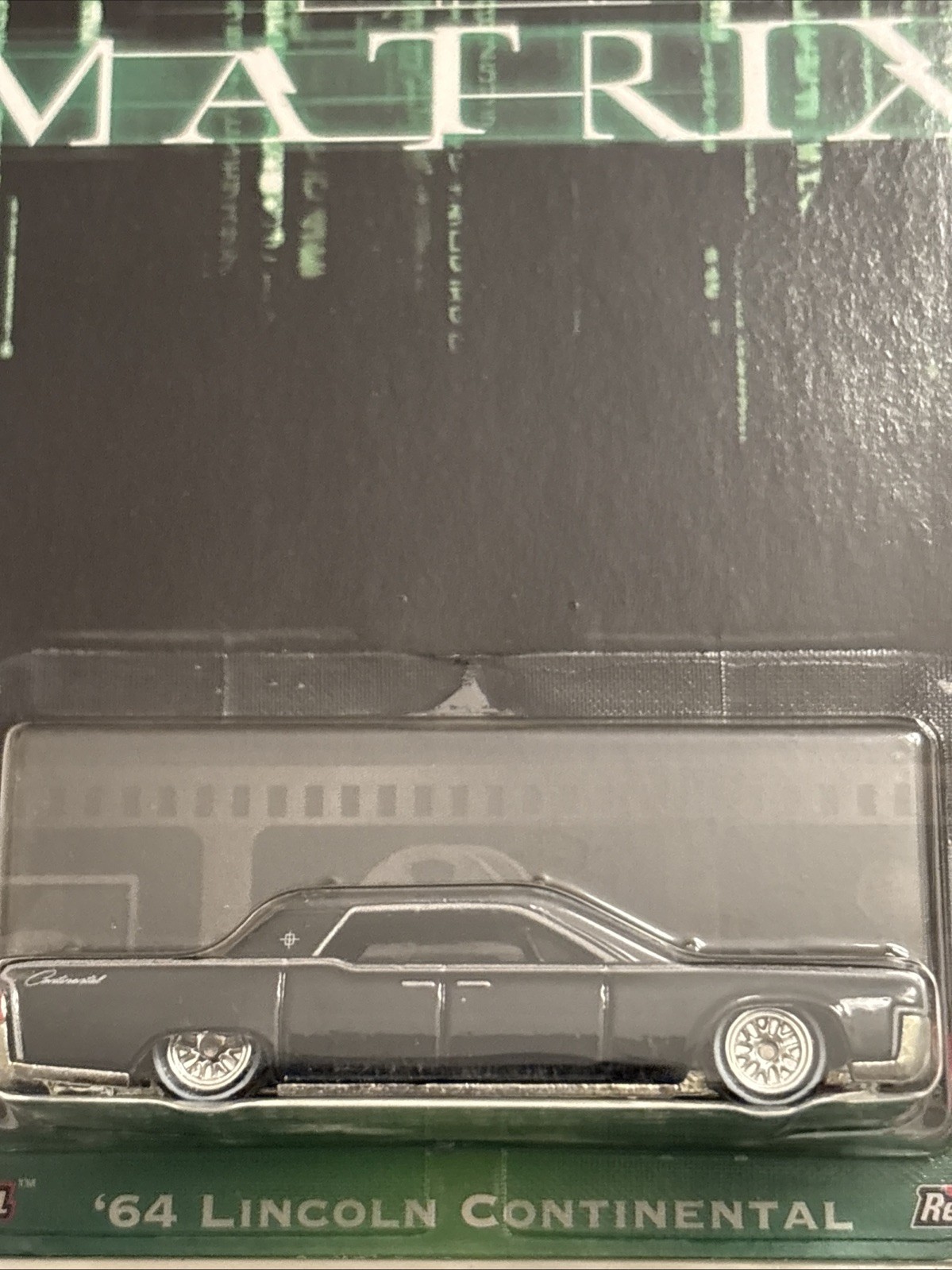 Hot Wheels Pop Culture PREMIUM The Matrix 1964 Lincoln Continental Real Riders