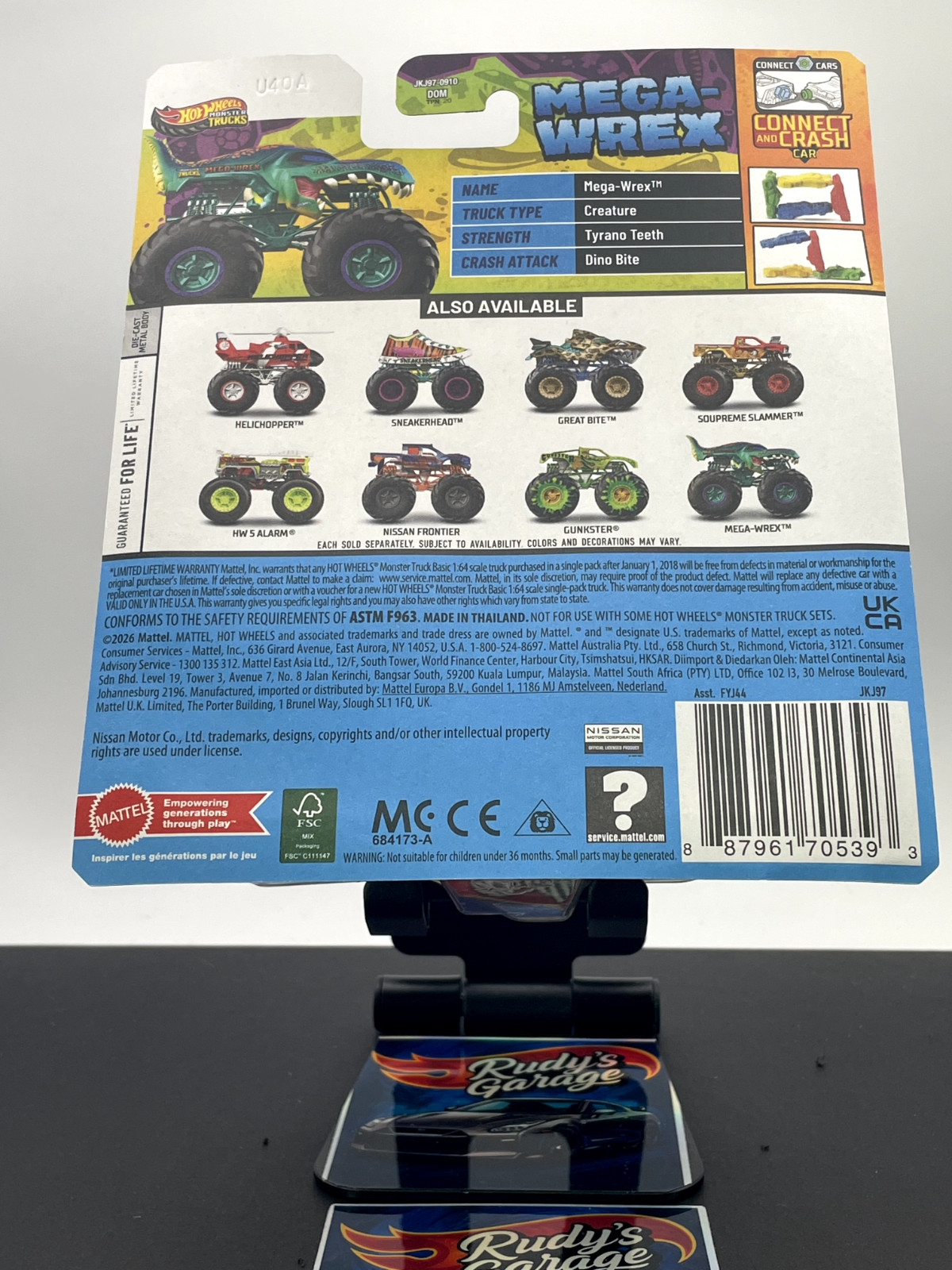 Hot Wheels Monster Trucks 2026 FYJ44 Case C 1:64 CHOOSE ONE