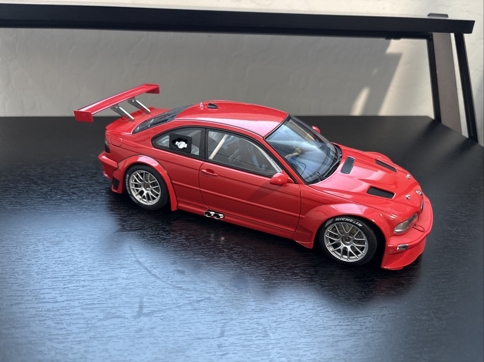 1:18 Autoart BMW E46 M3 GTR Plain Body – Red